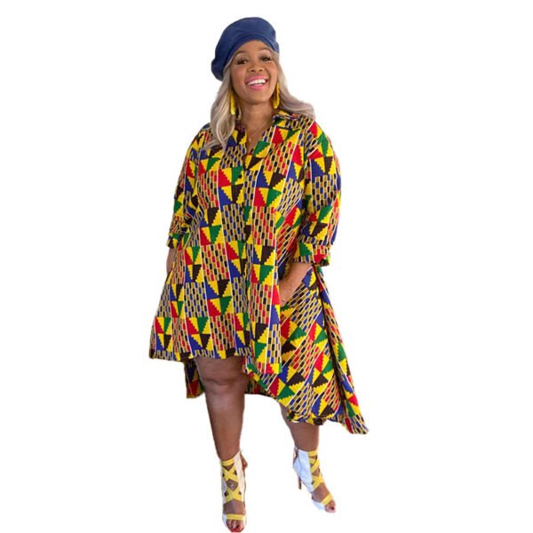 Large Size Fashion Sexy African Dress for Ladies - Image 2