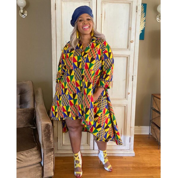 Large Size Fashion Sexy African Dress for Ladies - Image 5