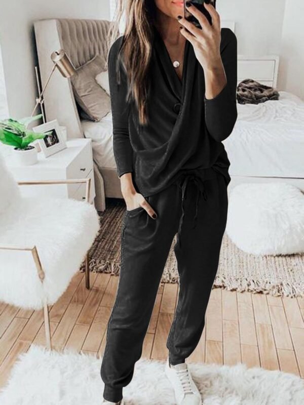 Long sleeve sports casual wear - Image 3