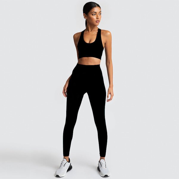 Seamless Gym Set Nylon Woman Sportswear - Image 7
