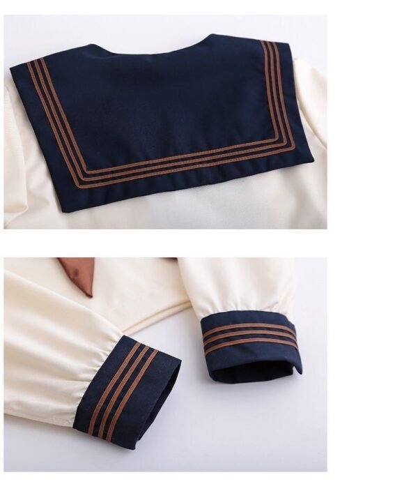 Japanese Orthodox JK Uniform Soft Girl University Style Business Attire Sailor - Image 8