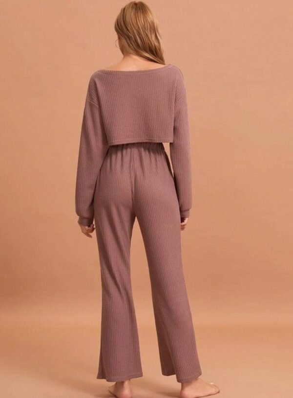 Autumn And Winter New Home Wear Casual Wear Two-piece Suit - Image 5