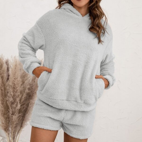 Hooded Sweater Suit Casual Home Wear - Image 3