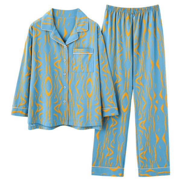 Women's Pure Cotton Long Sleeved Set For Casual Wear And Home Wear - Image 4