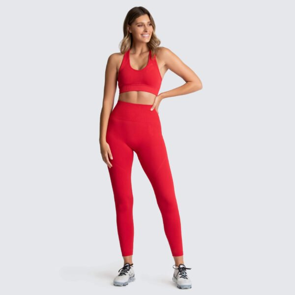 Seamless Gym Set Nylon Woman Sportswear - Image 3