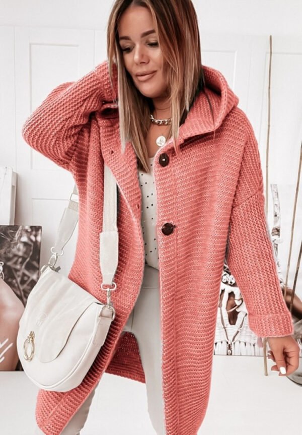 Temperament Commuting Loose Cardigan Women Sweater Plus Size - Image 3