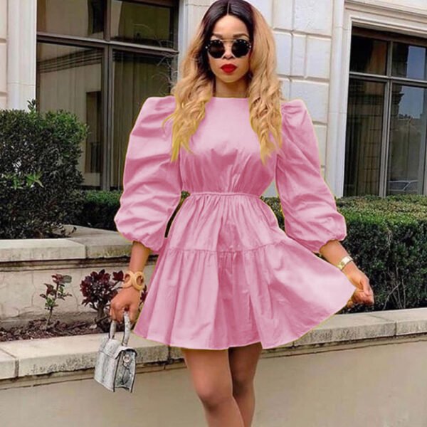 Ruffled Large Swing Skirt Casual Business Wear - Image 2