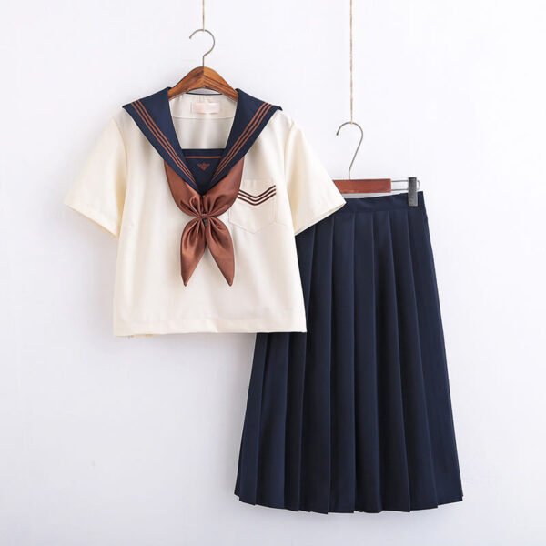 Japanese Orthodox JK Uniform Soft Girl University Style Business Attire Sailor - Image 5
