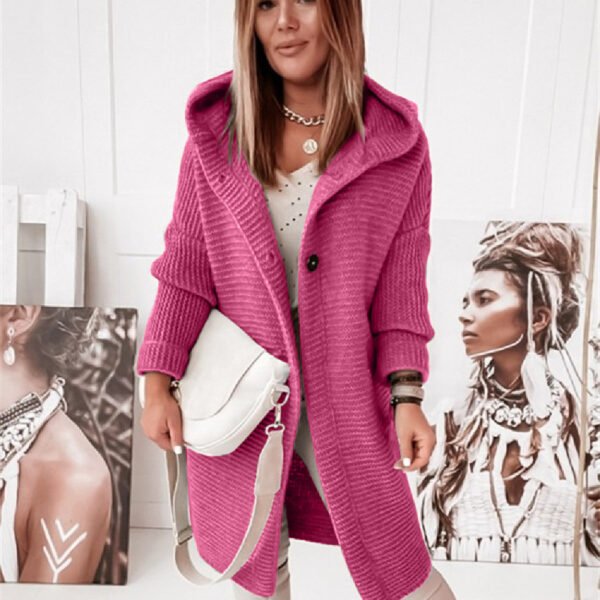 Temperament Commuting Loose Cardigan Women Sweater Plus Size - Image 9