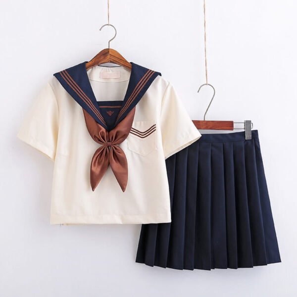 Japanese Orthodox JK Uniform Soft Girl University Style Business Attire Sailor - Image 2
