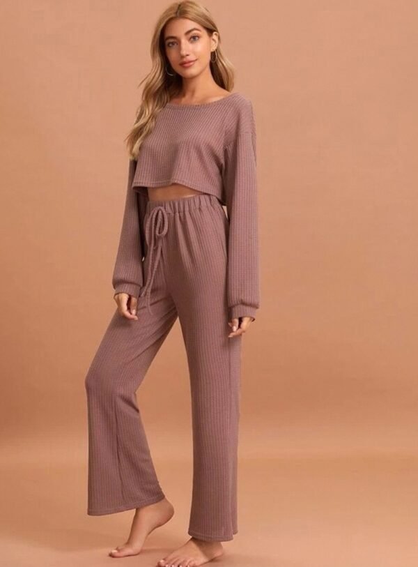 Autumn And Winter New Home Wear Casual Wear Two-piece Suit - Image 3
