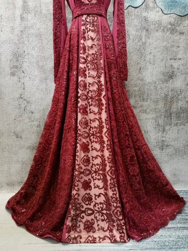 Women's Embroidered Aristocratic Dress Long Skirt - Image 5