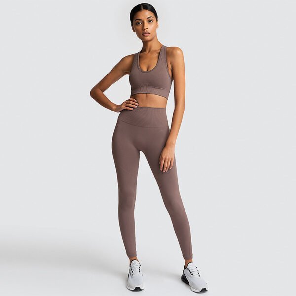 Seamless Gym Set Nylon Woman Sportswear - Image 8