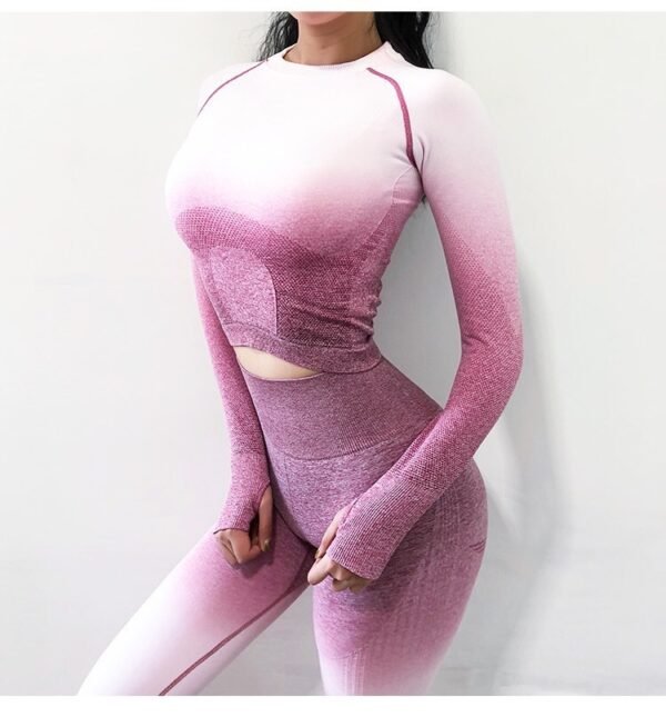 Gradient sportswear women's navel - Image 8