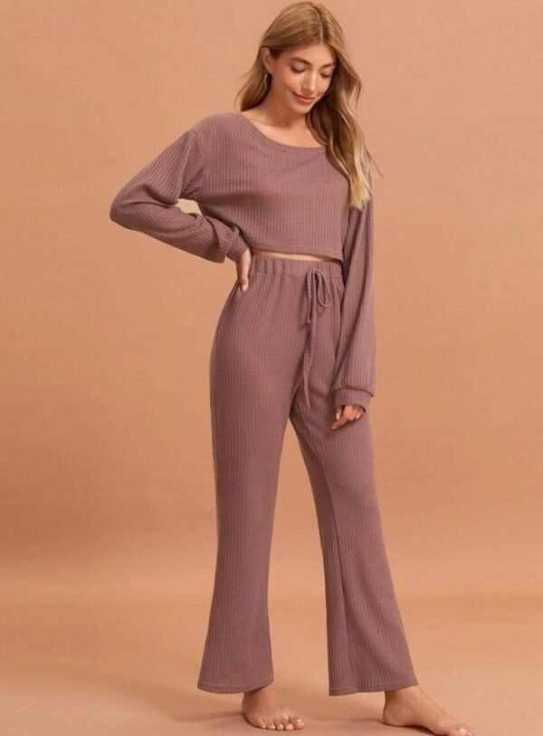 Autumn And Winter New Home Wear Casual Wear Two-piece Suit - Image 4
