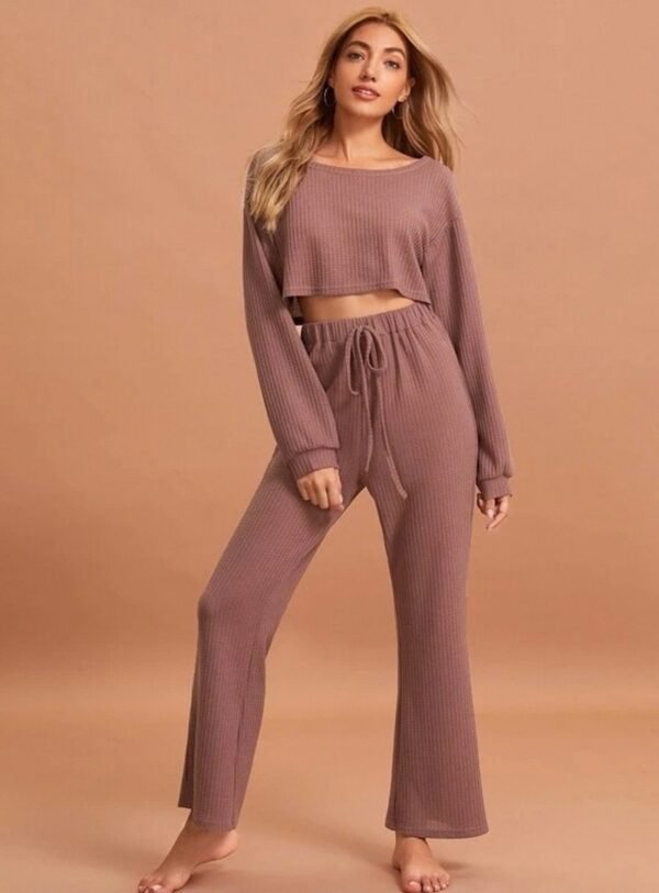 Autumn And Winter New Home Wear Casual Wear Two-piece Suit - Image 2